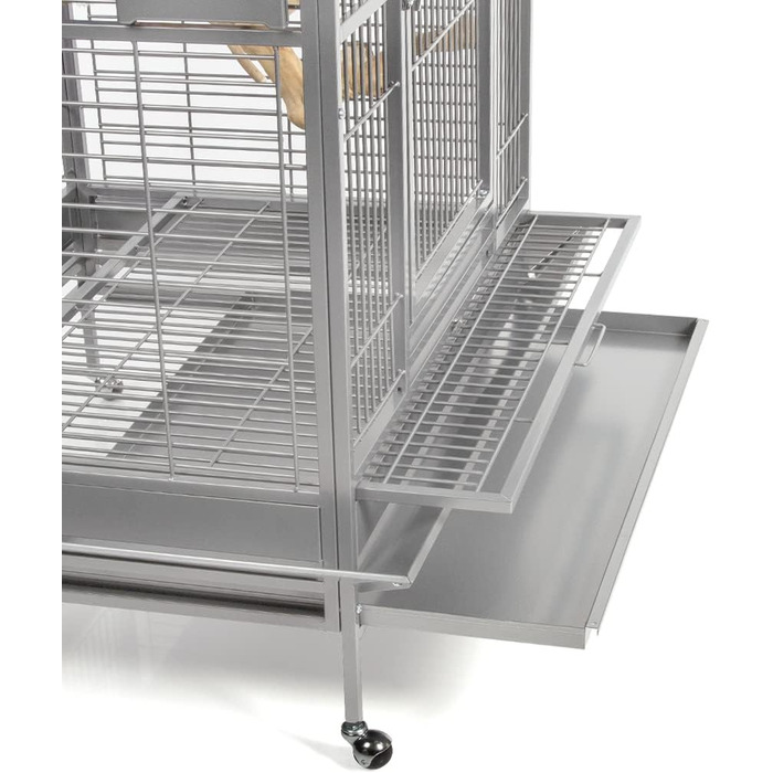 Папужача клітка XXL Montana Castell Nova Play Platinum 120x95x196 см