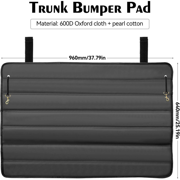 Захист вантажного відсіку автомобіля, 96 x 63 см: захист для собак, багажник, килимок, універсальний