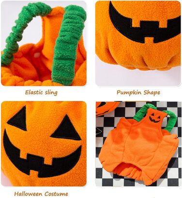 Костюм на Хелловін для тварин BT Bear: павук, гарбуз, для собак та котів, Cosplay, розміри XS, S