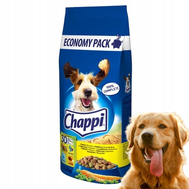Сухий корм для собак Chappi з птицею та овочами, 13,5 кг