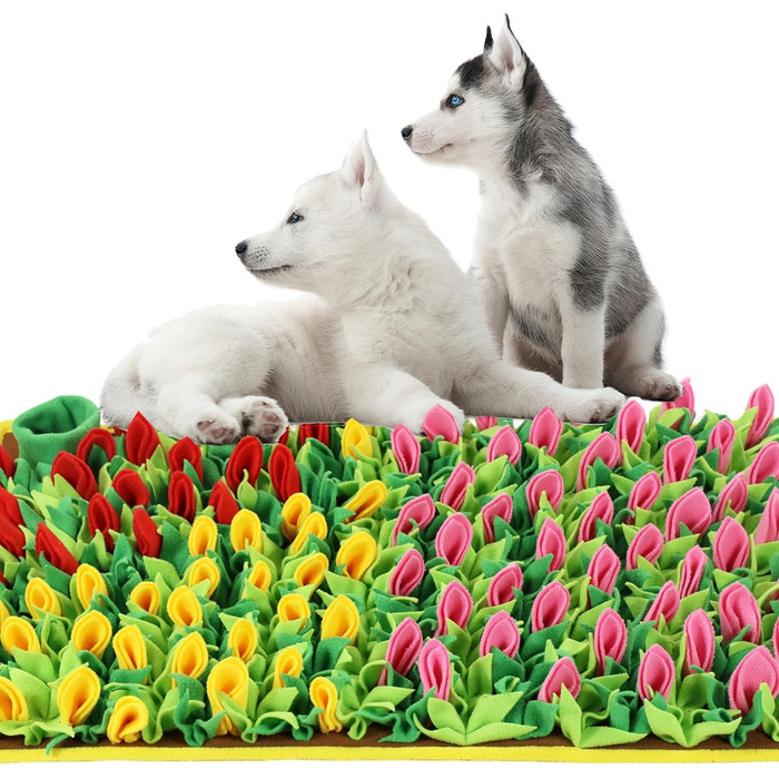 Мат для носової роботи для собак MHTTEC, килимок для пошуку, годівниця для повільного годування, 75 x 50 см, 1 шт.