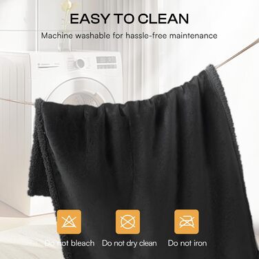 Водонепроникний коврик для тварин Luciphia, Sherpa Fleece, захист меблів для собак та котів, сірий-білий, L (65x57 см)