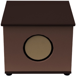 Будиночок для кота Mr. Riddick, багатоколірний, квадратний (43 см x 41,5 см x 34 см)