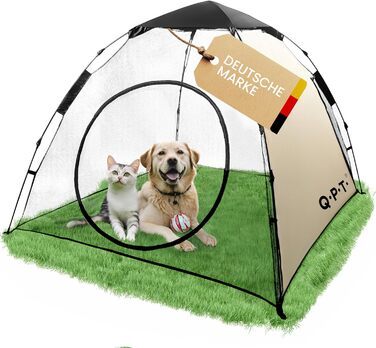 Набір для вигулу цуценят/котів на вулиці, великий вольєр для собак та котів, розкладний вольєр з міцної сітки, знімний сонцезахист, система Pop-up
