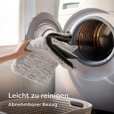 Самогріюча підстилка для собак, 90x60 см, знімний чохол, м'яка та тепла, з антиковзким покриттям (сіра)