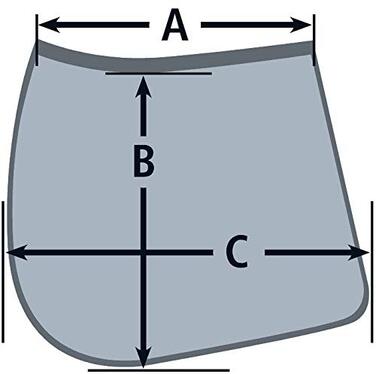 Ширмочка Salvina бордовий колір, для поні