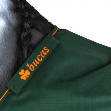 Зимовий підківник Marengos Bucas 1200D Irish Turnout - водонепроникний, дихаючий, з внутрішнім шаром та перехресним кріпленням. Розмір 145 см (50 г/м² утеплювач)