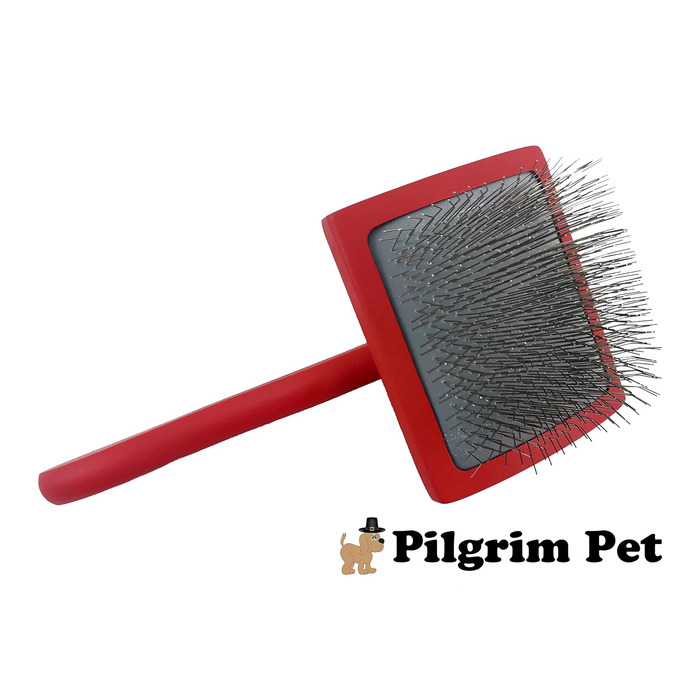 Професійна щітка-гребінець Pilgrim Pet для собак, велика, для видалення пуху та розчісування