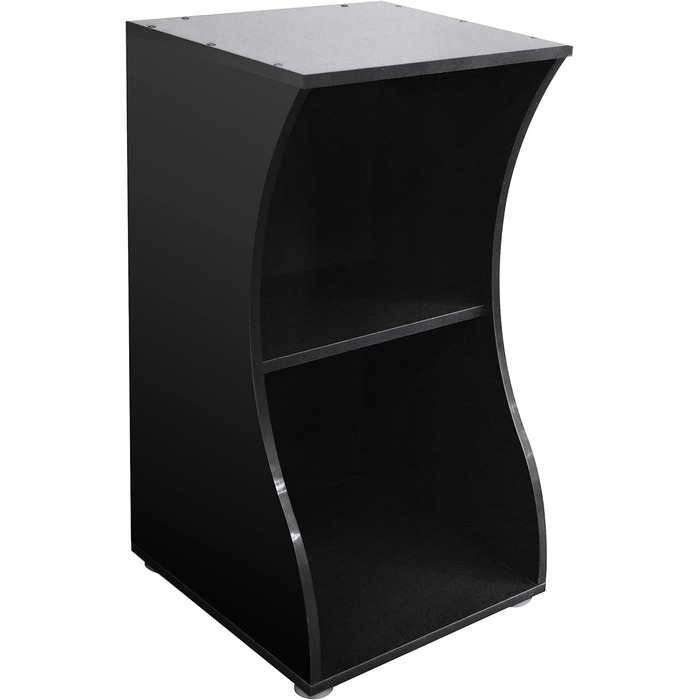 Тумба для акваріума Fluval Flex 57L, відкрита, чорна, 41.5x77x42 см