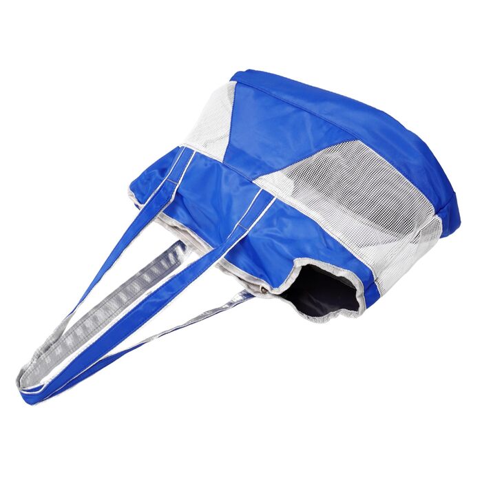 Складана переносна сумка для тварин Ganazono з оксфордської тканини. Дихаюча, з циркуляцією повітря, практична сумка на плече для котів та собак. Легко чиститься та зручна в подорожах.