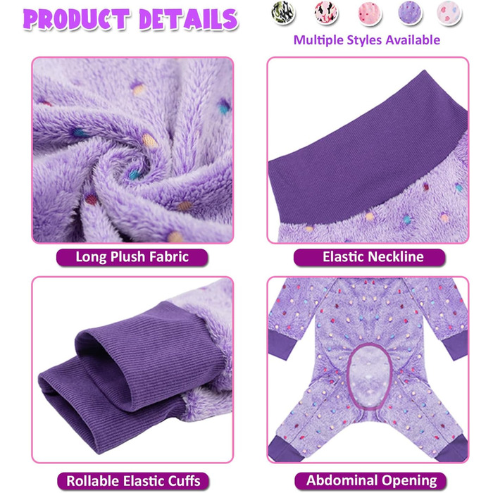 Комбінезон для собак, теплий оверсайз, після операцій, проти випадіння шерсті, для зими, розмір 26, зелений/камуфляж (50х76 см)