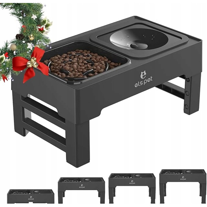 Підвищена миска для собак E7474 ELS PET: 2 в 1