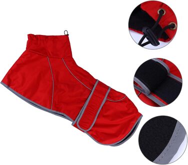 Водонепроникний дощовик для собак BESPORTBLE, XXXL: надійний захист від дощу та вітру