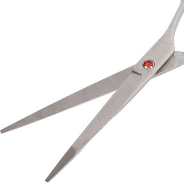 Прямі ножиці для грумінгу собак, ножиці для догляду за шерстю тварин з нержавіючої сталі з демпфером шуму. Прямі ножиці для собак та котів, ножиці для маленьких тварин, кроликів