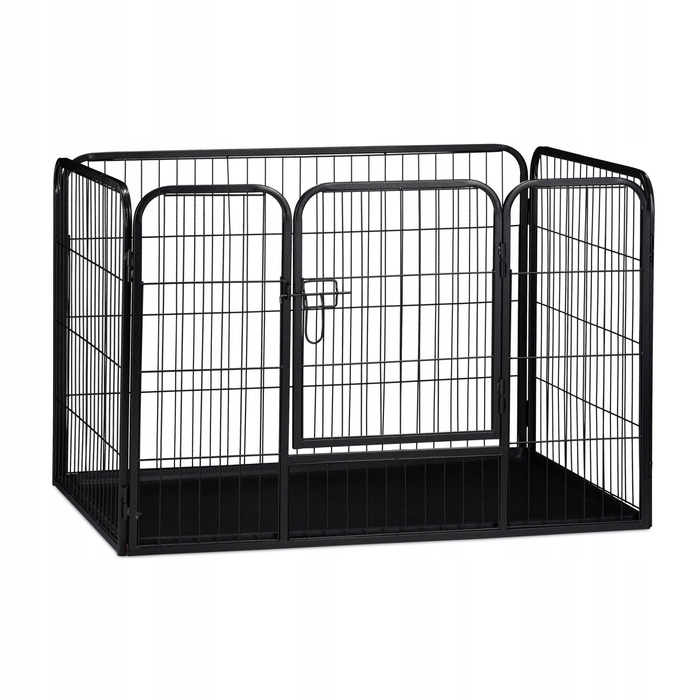 Клітка для малих собак Relaxdays зі сталі з порошковим покриттям, 108 x 70 x 73 см