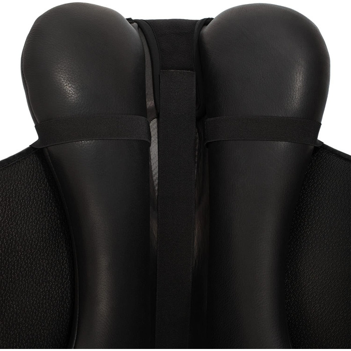 Гелева ортопедична подушка для сідла Acavallo Dressur Gel Out Ortho Coccyx 20 мм, розмір M, чорна