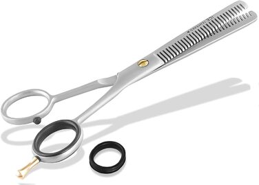 Професійні фризьорські ножиці для стрижки та вирівнювання волосся, нержавіюча сталь, 6 дюймів (15,24 см)