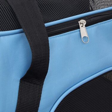 Транспортна сумка для котів та собак Levoberg, 47x30x23 см, зелена, M