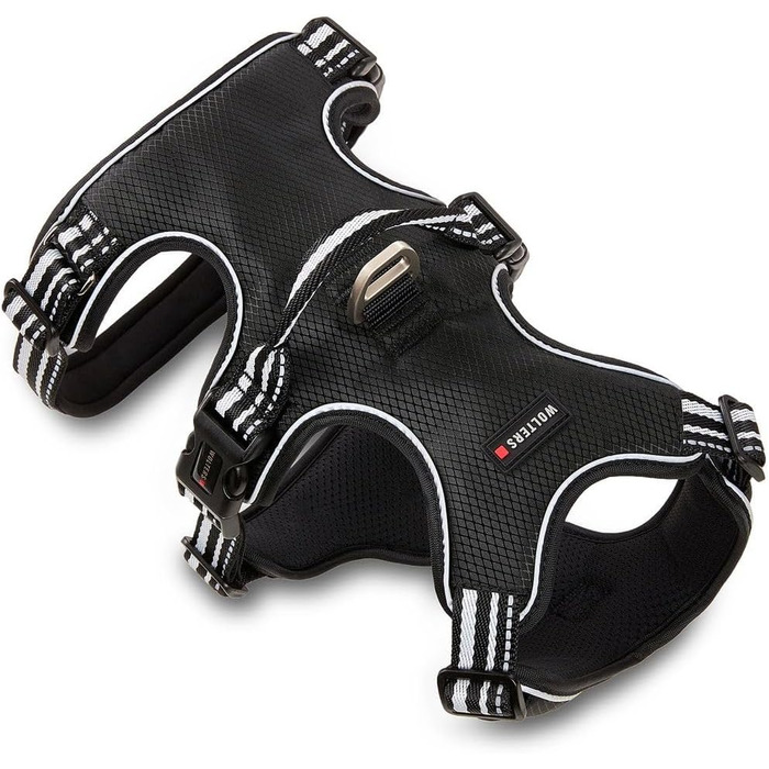 Посуда Wolters Active Pro No Escape, розмір 45-52.5 см, чорний/сріблястий