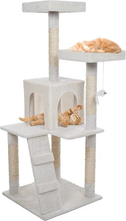 Дряпка для котів Penthouse Sleep & Play, 122 см, біла