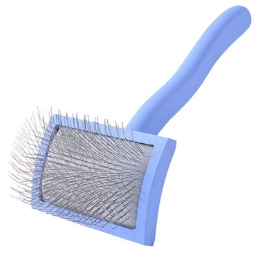 Зубна щітка для собак We Love Doodles: професійний гребінець для грумінгу, видалення шерсті та розплутування (середній, вигнутий)