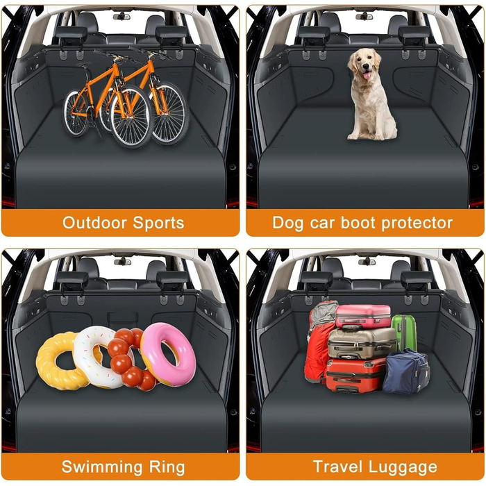 Захист для багажника Volkswagen Passat Variant (B8, Facelift 2019) 2019-2023, килимок для собаки, водовідштовхуючий, антиковзкий, захист для автомобіля