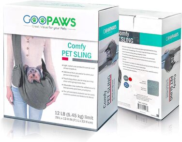 Сумка-кенгуру Jespet Bequemes для собак та котів, сіра. Зручна, дихаюча, з м'якого трикотажу, з кишенею, для подорожей, машинна стирка