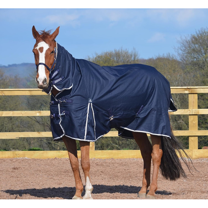 Покриття для коня Turner Equestrian, Ripstop, 600D, 50 г, Marineblau (Морський блакитний)