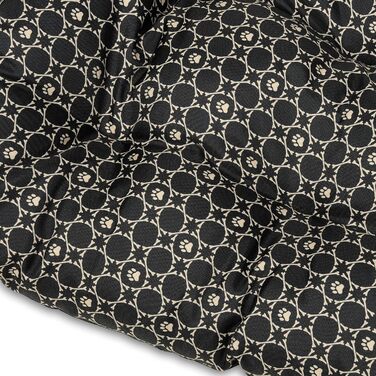 Крісло-лежанка для собак SuperKissen24 Louis Black, M, 55x40 см - водовідштовхувальне, миється