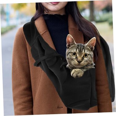 Транспортувальна сумка для собак та котів LIOOBO – переноска для тварин з поліестеру, легка, з отвором для голови, для прогулянок та до ветеринара