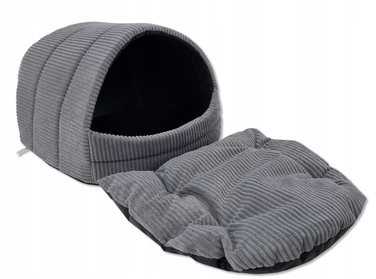 Будка для собак Odol-Plusz, чорна, 45 см x 50 см