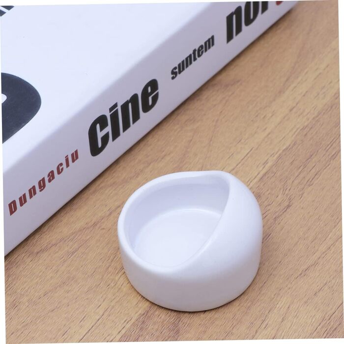 Набір мисок для гризунів Ipetboom (2 шт.) - білий, для хом'яків, кроликів, мишей. Миски для води та корму. Аксесуари для домашніх тварин