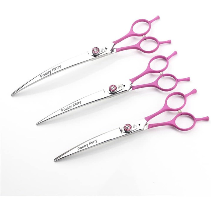 Професійна шерстьостригальна ножиця для тварин 7.0/7.5/8 дюймів, нержавіюча сталь, для собак, котів та інших тварин