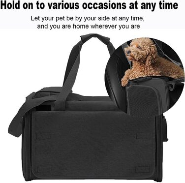 Складана переноска для собак та котів, переноска для тварин, сумка-переноска для собак та котів, подорожі на природі