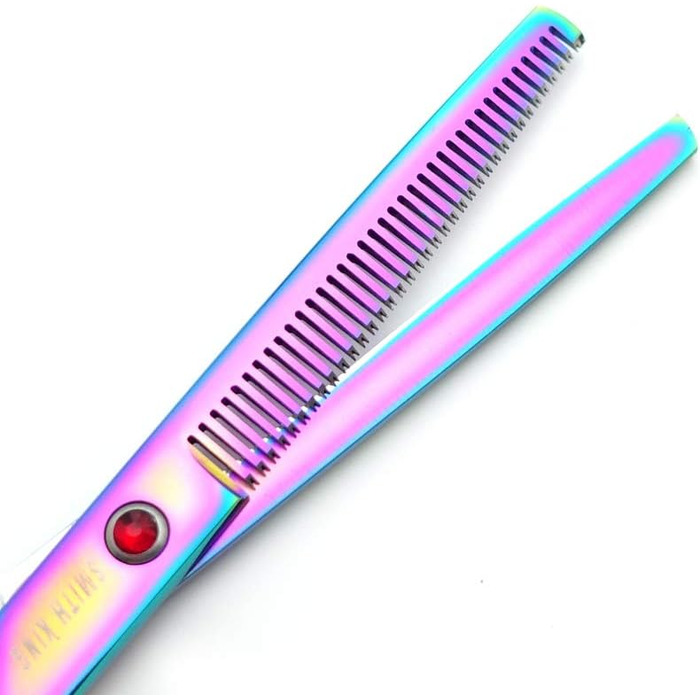 Набір професійних японських ножиць для волосся Smithking 7.0 дюймів - ножиці для стрижки та ножиці для розрідження з лезами з нержавіючої сталі