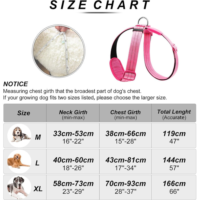 Світлодіодне обіднє світловідбиваючий жилет для собак PZRLit, м'який, регульований, перезаряджається (зелений, рожевий, extra large)