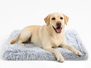 М'яке ортопедичне ліжко для собак DONWEI, 75x50x6 см, сірого кольору, знімний чохол, неслизьке, для клітки