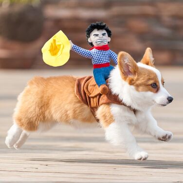 Костюм для собаки Ковбойський стиль: теплий, зручний набір для фотосесій та святкування, XL