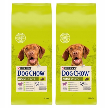 Сухий корм для собак Purina Dog Chow Adult з ягнятиною, 14 кг