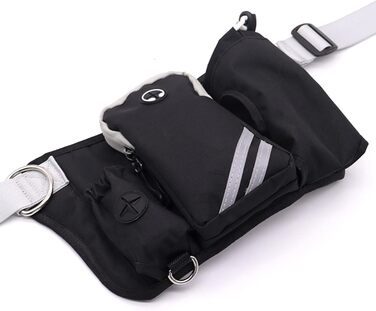 Сумка для собак, дихаюча, з регульованим поясом, для занять спортом, бігу, пляжу, подорожей та тренувань