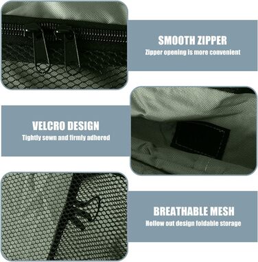 Складана переносна переносна коробка для собак та котів, 94 x 53 x 53 см, зелена