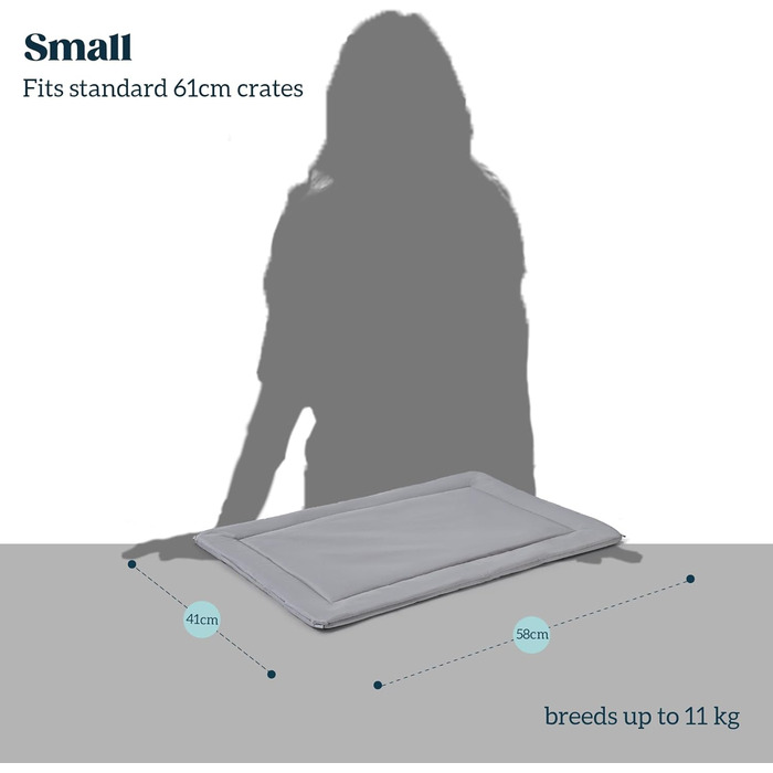 Підстилка для собаки в переноску Cybarmour - стійка до гризіння, водонепроникна, для великих порід, 89x59 см