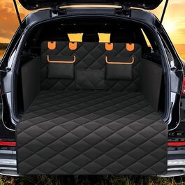 Захист для багажника для собак Hyundai Bayon 2021-2025, захист краю вантажного відсіку, килимок у багажник (Помаранчевий)