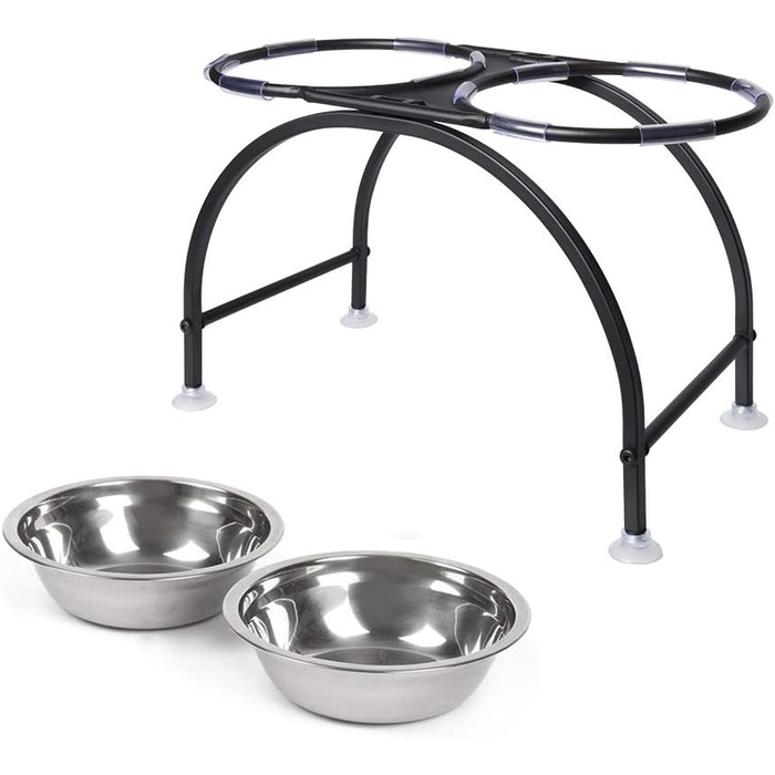 Миска для собак HomeMall, підставка для корму, миска для корму для середніх собак