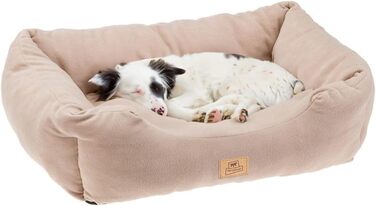 Клітка-ліжко для собак та котів Ferplast Coccolo, Microfleece, бежева (M, 66x50x20 см)