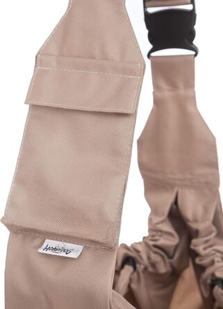 Трагера для собак та котів PillowPrim - переноска для тварин на плечі, бежева