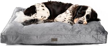 Килимок для собак Madison Dark Grey M – зручний та стильний лежак для собак преміум-якості з водонепроникним чохлом