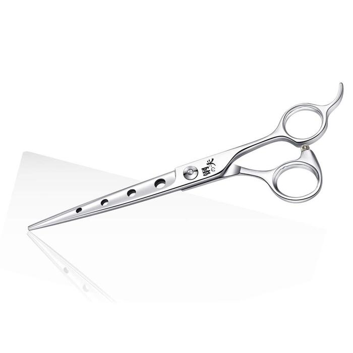 Професійна ножиця для грумінгу тварин, 18 см, нержавіюча сталь, гостра, для грумінг-салонів