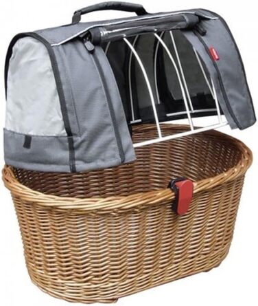 Велосумка KLICKfix DOGGY BASKET PLUS FIX чорна, M, 0399FH