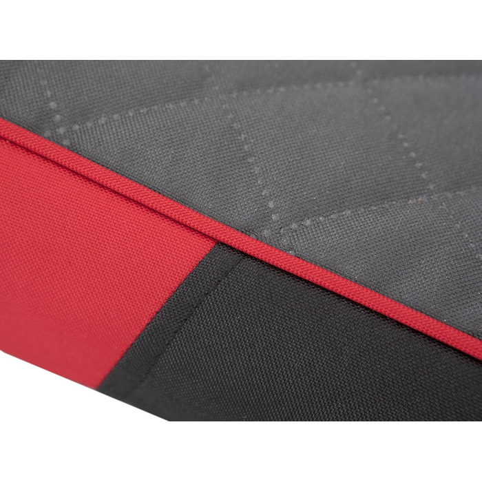 Килимок для собак, лежанка для собак, XL, 80x55 см, чорний з сірою матрацом